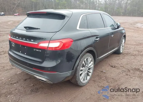 2016 Lincoln Mkx Reserve z USA, uszkodzony, nr VIN 2LMTJ6LP3GBL60927